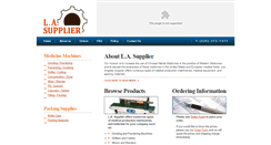 Desktop Screenshot of lasupplier.com